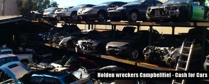 holden wreckers Campbellfied